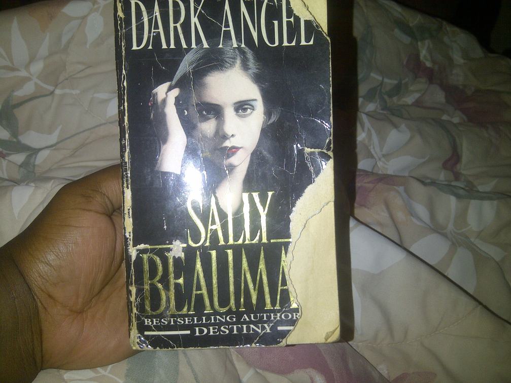 Dark Angel by Sally Beauman, a very intriguing read